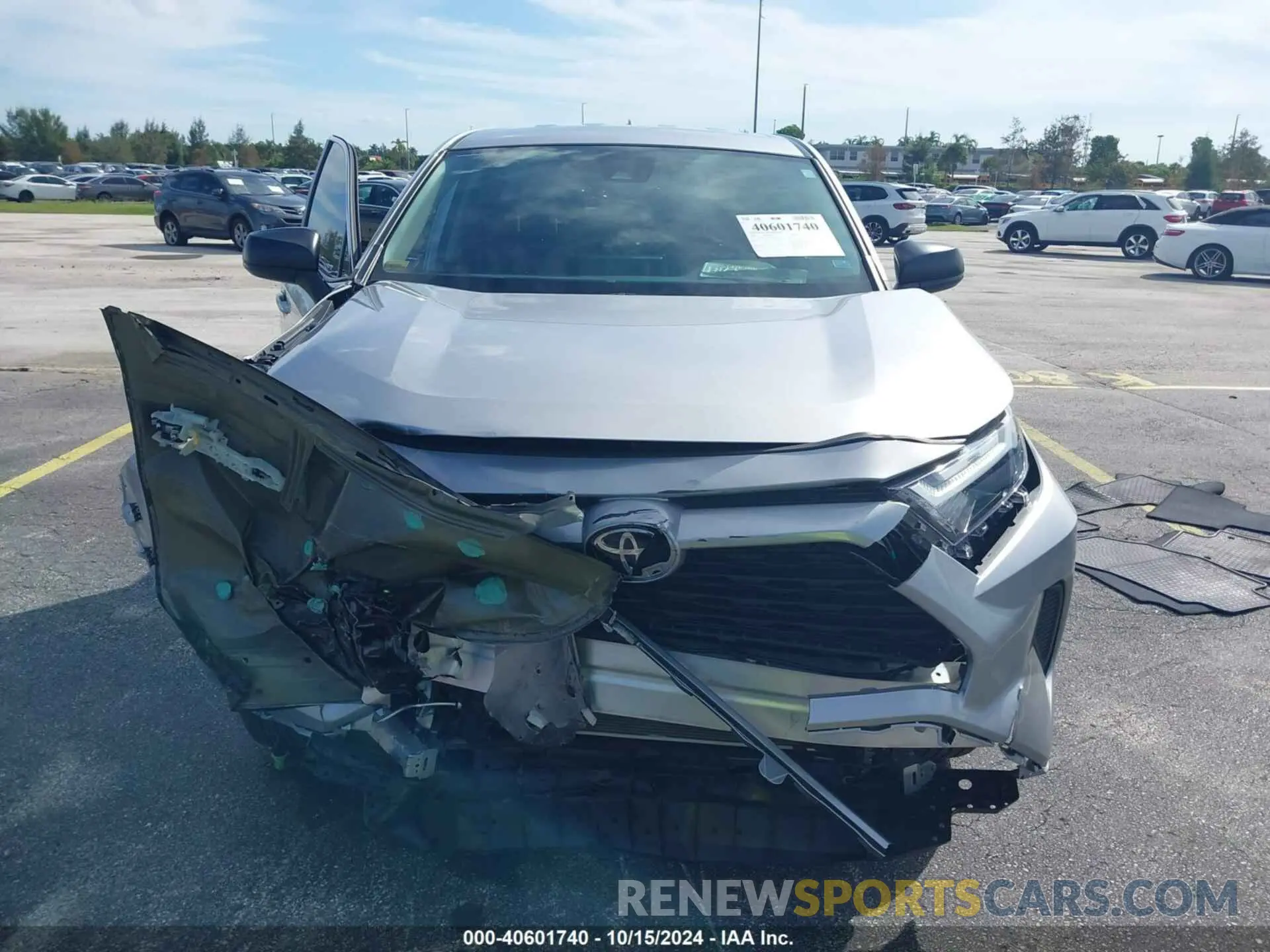 6 Фотография поврежденного автомобиля 2T3H1RFV7RC279464 TOYOTA RAV4 2024