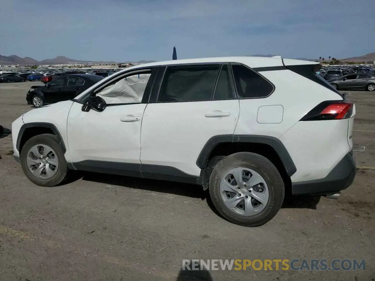 2 Photograph of a damaged car 2T3H1RFV7RW315846 TOYOTA RAV4 2024