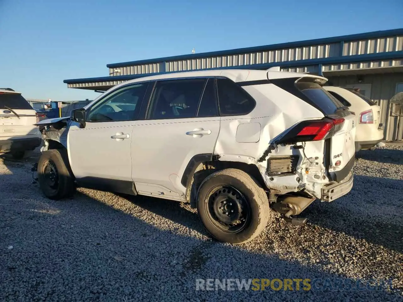 2 Photograph of a damaged car 2T3H1RFV7RW322005 TOYOTA RAV4 2024