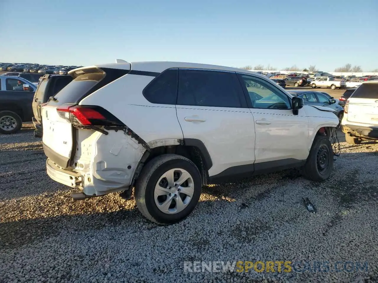 3 Photograph of a damaged car 2T3H1RFV7RW322005 TOYOTA RAV4 2024