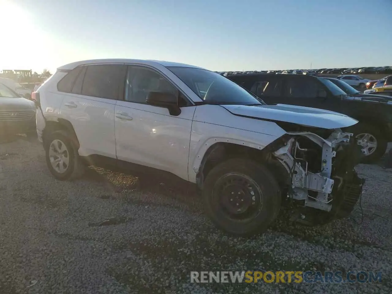 4 Photograph of a damaged car 2T3H1RFV7RW322005 TOYOTA RAV4 2024