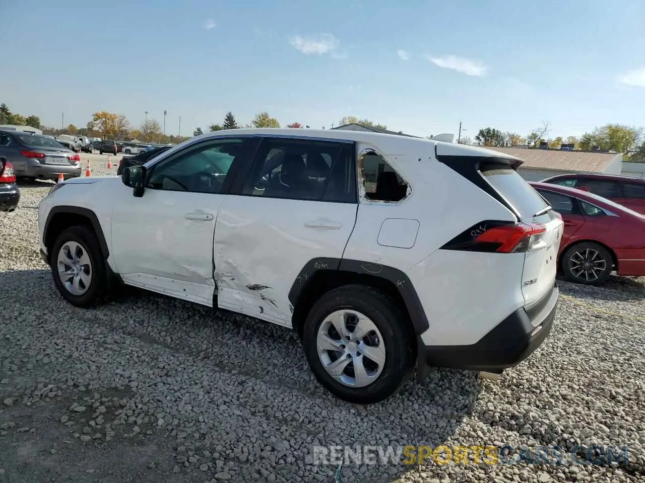 2 Photograph of a damaged car 2T3H1RFV7RW330234 TOYOTA RAV4 2024
