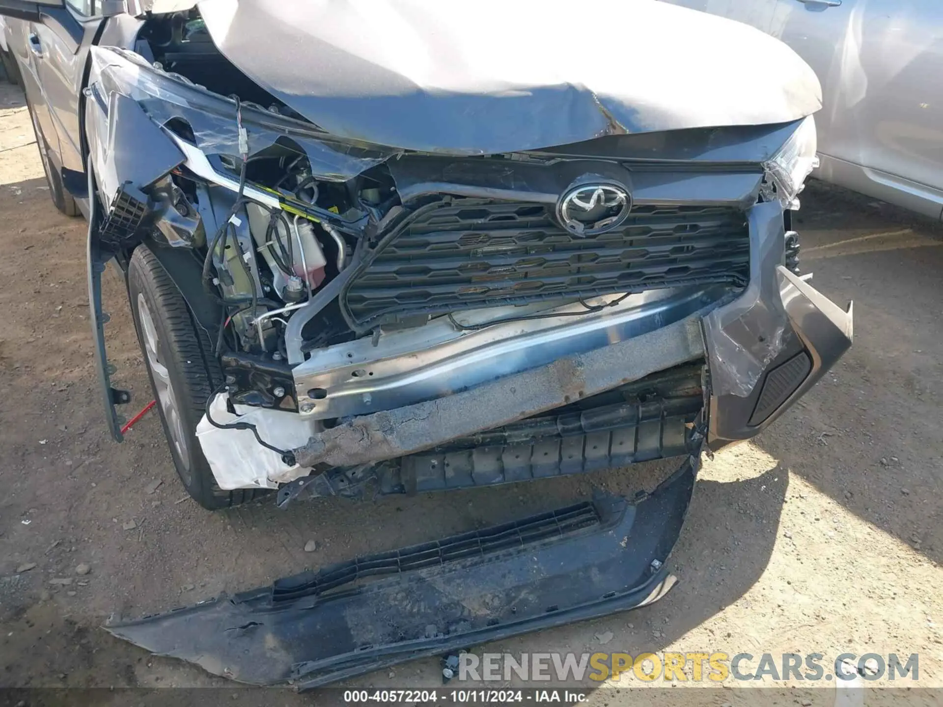 6 Фотография поврежденного автомобиля 2T3H1RFV8RC267713 TOYOTA RAV4 2024