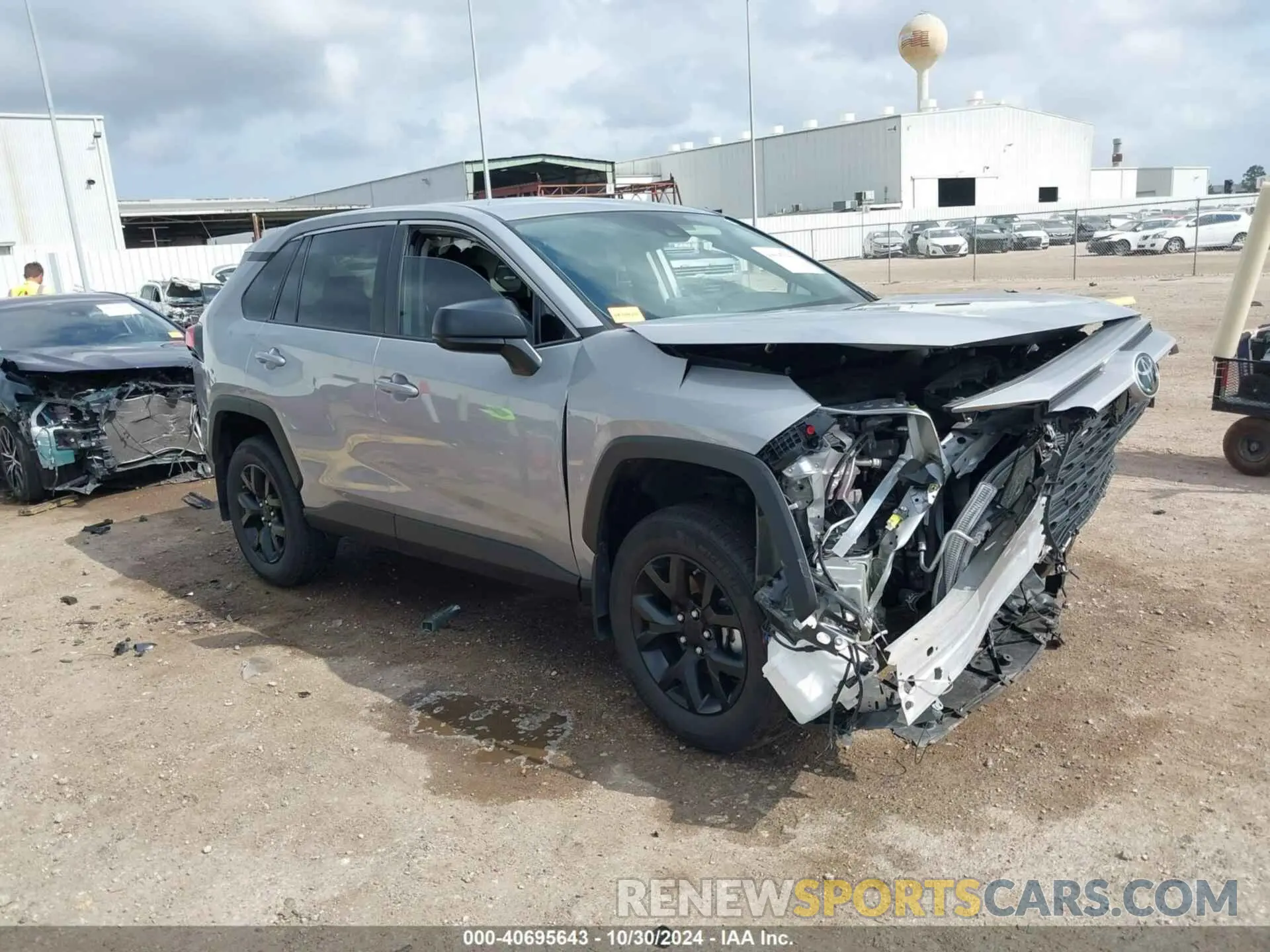 1 Photograph of a damaged car 2T3H1RFV9RW315699 TOYOTA RAV4 2024
