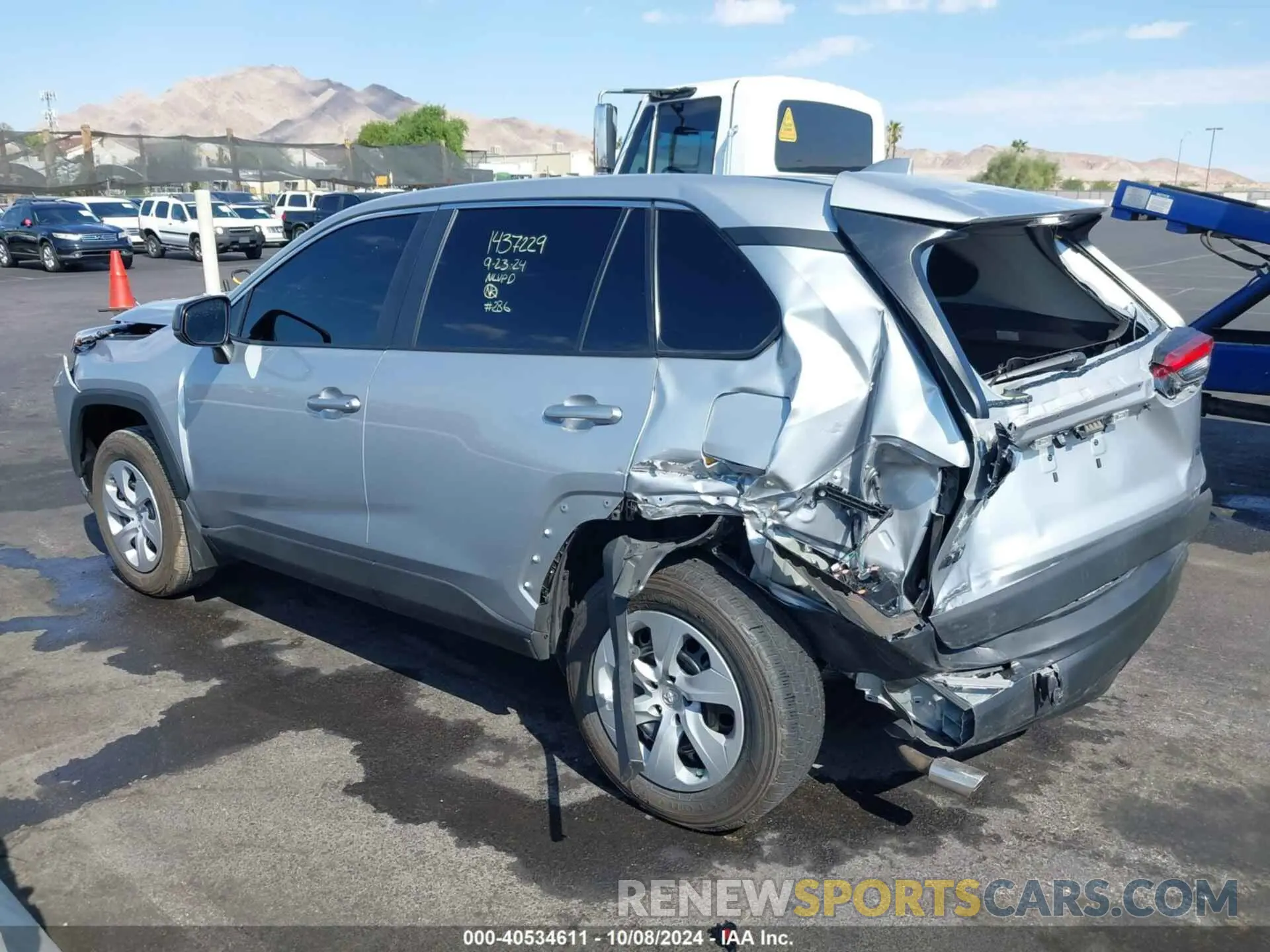 3 Photograph of a damaged car 2T3H1RFV9RW342224 TOYOTA RAV4 2024