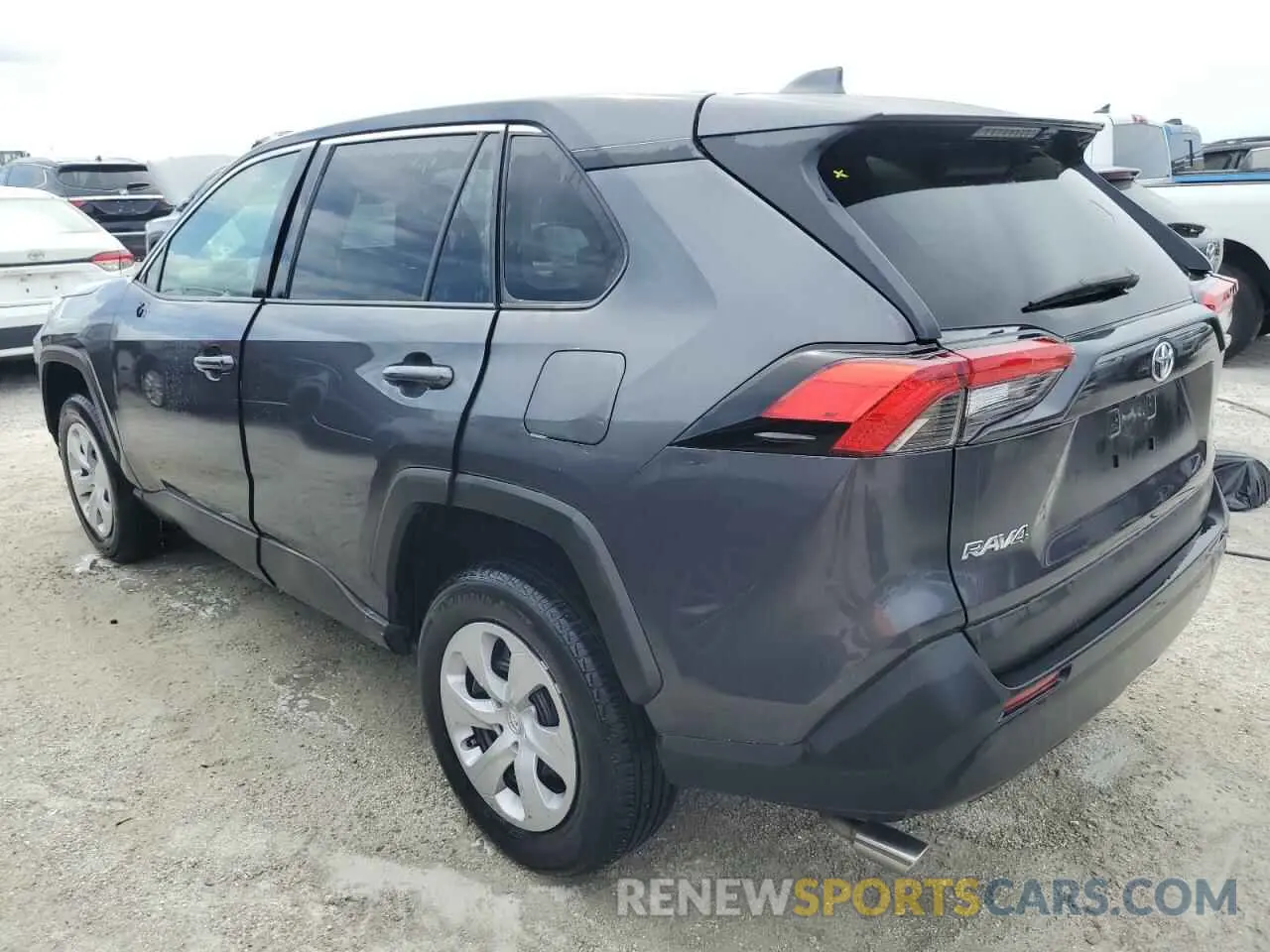 2 Photograph of a damaged car 2T3H1RFVXRW312469 TOYOTA RAV4 2024