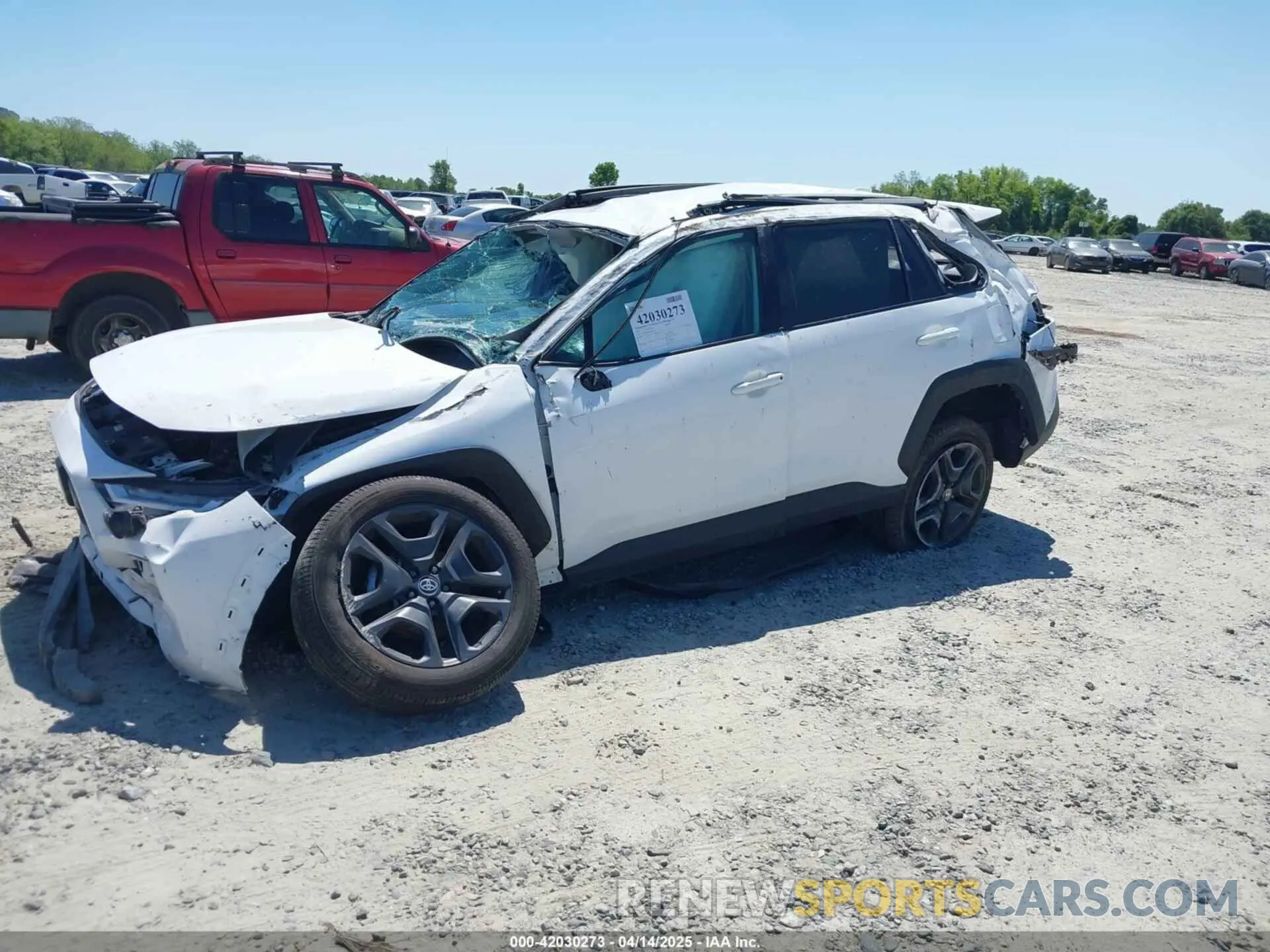 2 Photograph of a damaged car 2T3J1RFV0RW413618 TOYOTA RAV4 2024