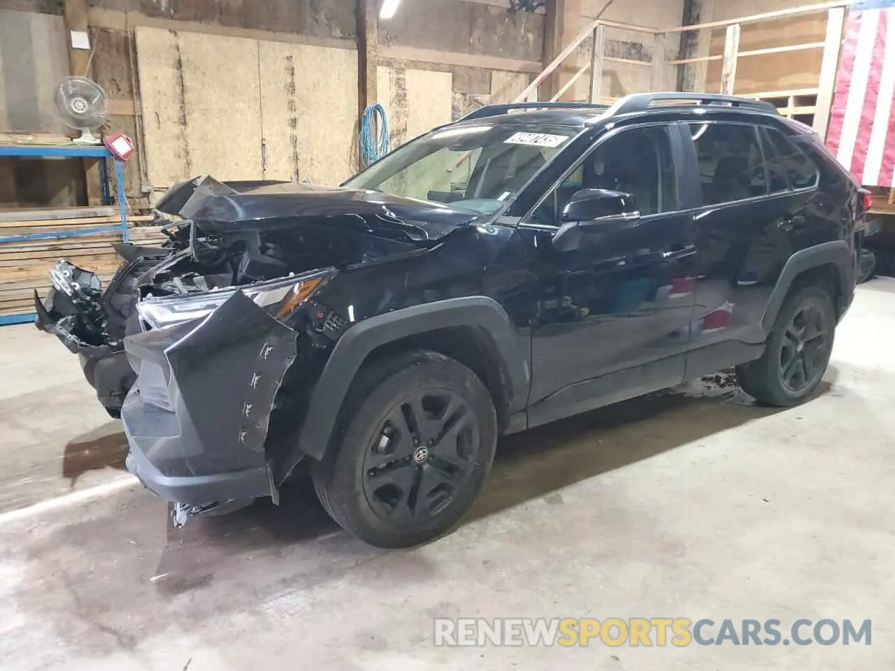 1 Photograph of a damaged car 2T3J1RFV2RW463713 TOYOTA RAV4 2024