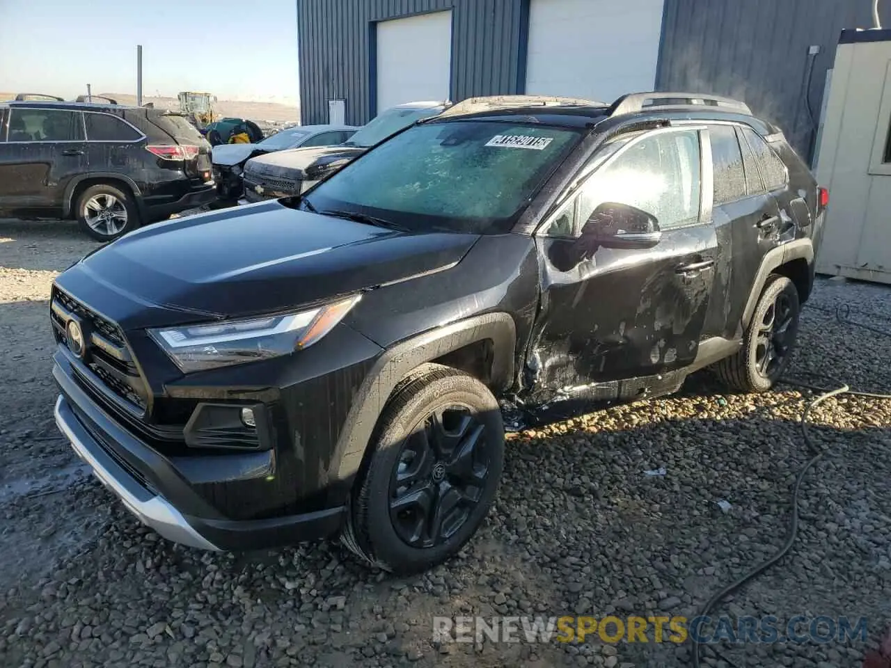 1 Photograph of a damaged car 2T3J1RFV4RW420121 TOYOTA RAV4 2024