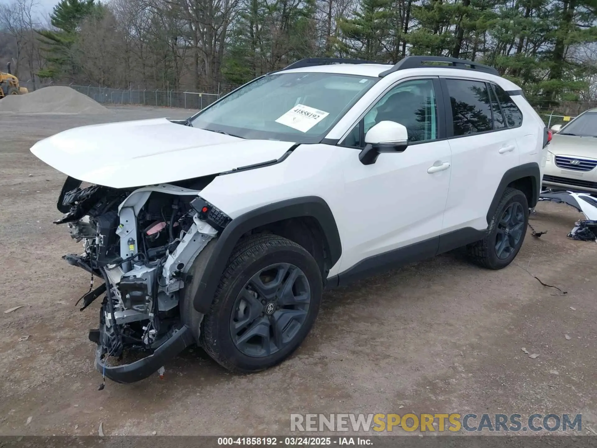 2 Photograph of a damaged car 2T3J1RFV4RW442281 TOYOTA RAV4 2024
