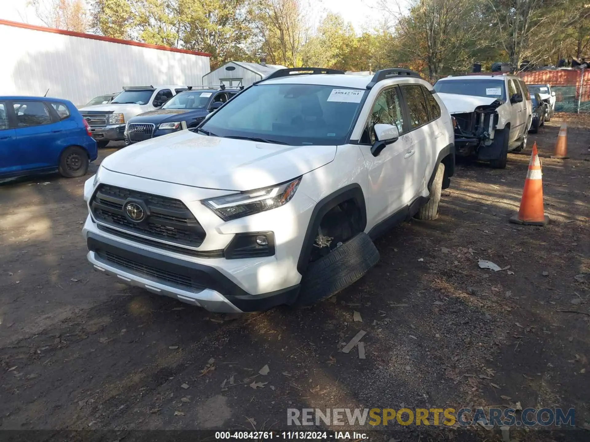 2 Photograph of a damaged car 2T3J1RFV4RW470727 TOYOTA RAV4 2024