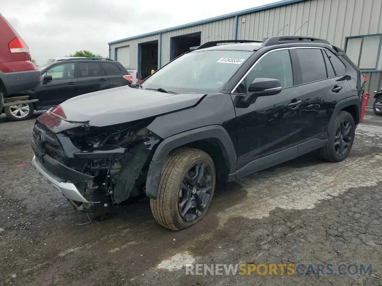 1 Photograph of a damaged car 2T3J1RFV4RW478519 TOYOTA RAV4 2024