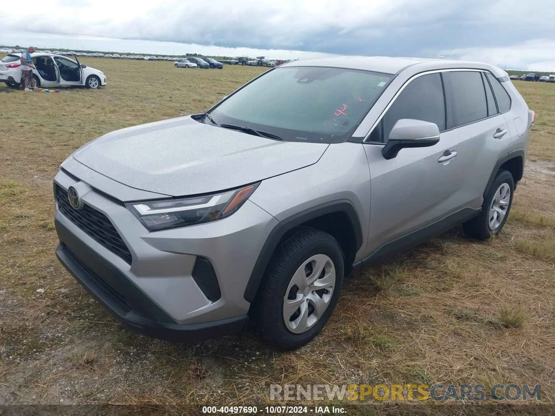 2 Photograph of a damaged car 2T3K1RFV4RC269710 TOYOTA RAV4 2024