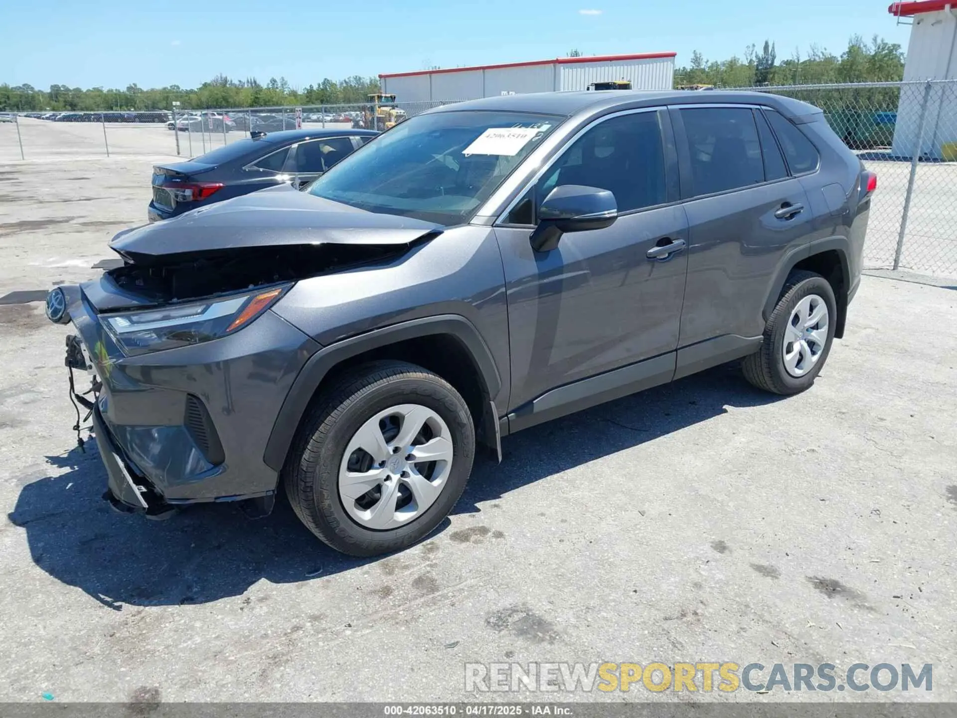 2 Photograph of a damaged car 2T3K1RFV5RC279291 TOYOTA RAV4 2024