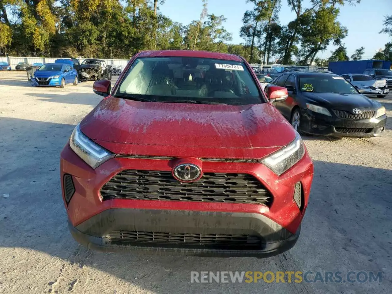 5 Photograph of a damaged car 2T3K1RFV7RW347427 TOYOTA RAV4 2024