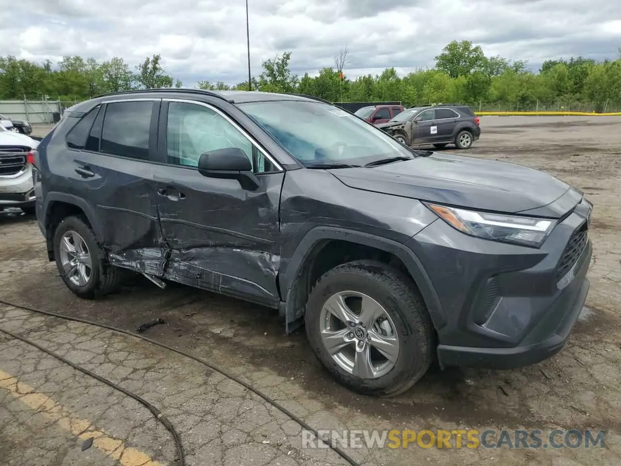 4 Photograph of a damaged car 2T3LWRFV2RW206626 TOYOTA RAV4 2024