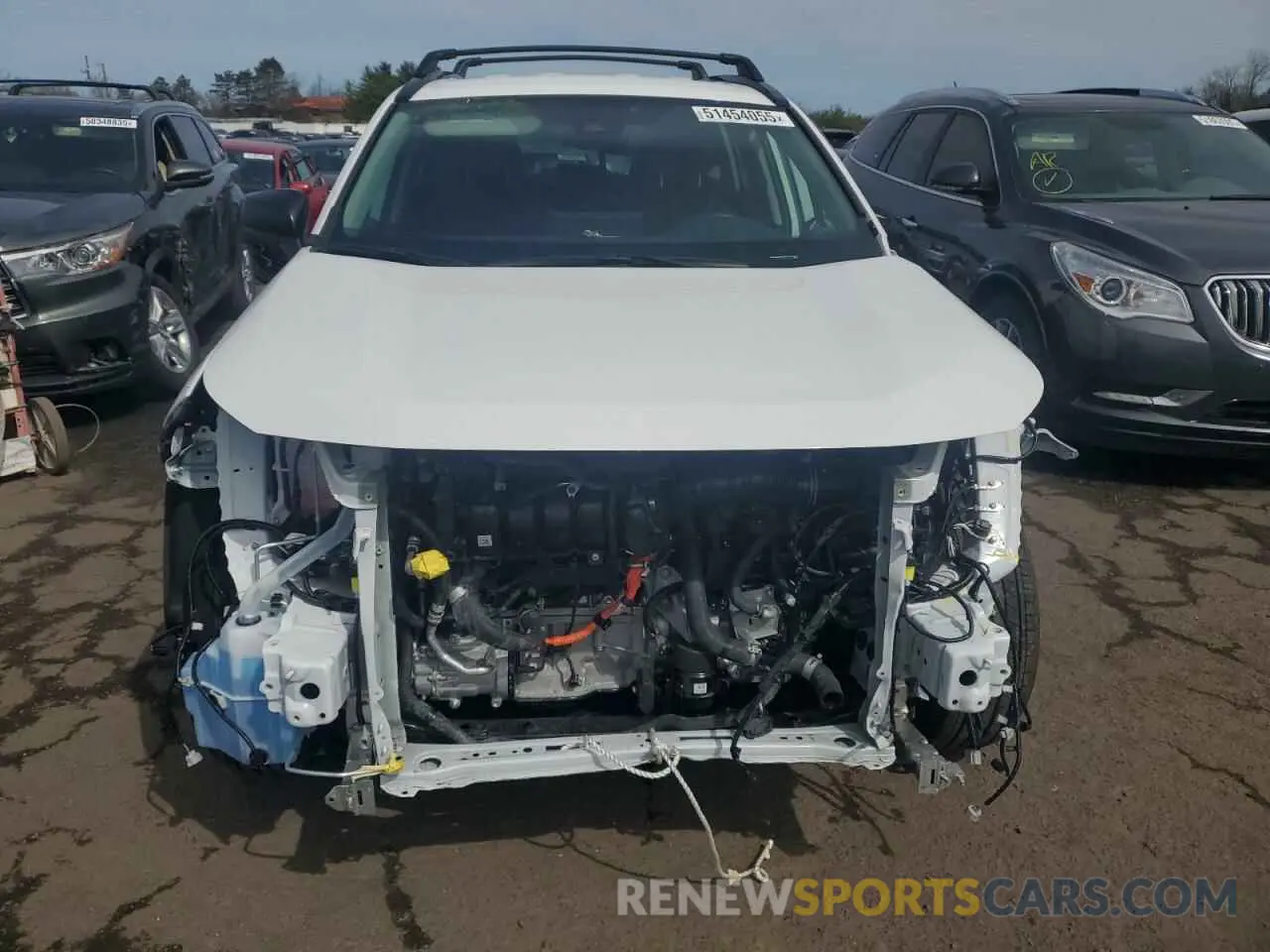 5 Фотография поврежденного автомобиля 2T3LWRFV7RW251108 TOYOTA RAV4 2024