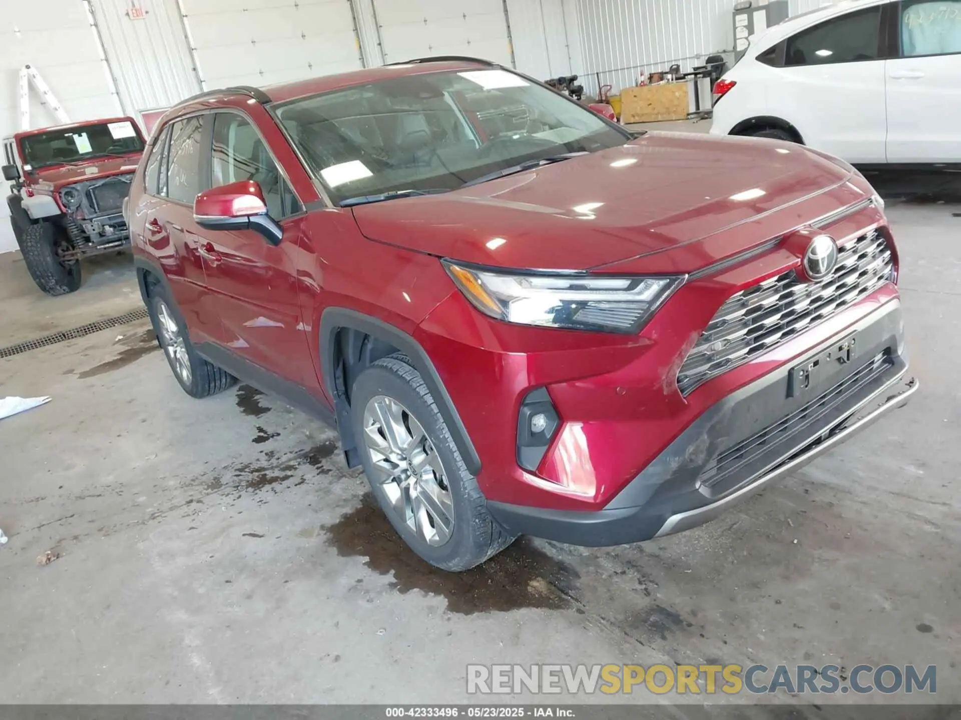 1 Photograph of a damaged car 2T3N1RFV4RW411405 TOYOTA RAV4 2024