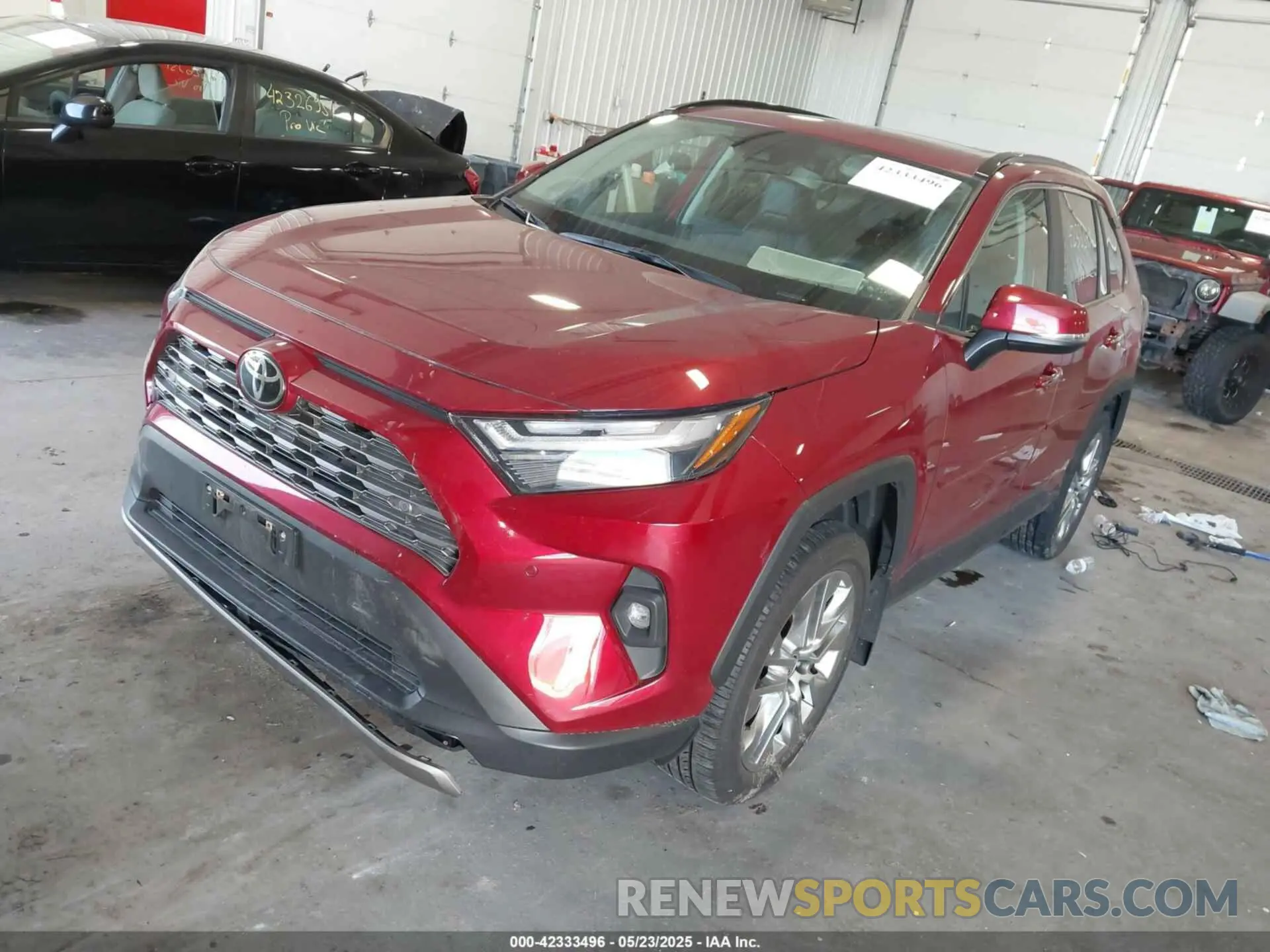 2 Photograph of a damaged car 2T3N1RFV4RW411405 TOYOTA RAV4 2024