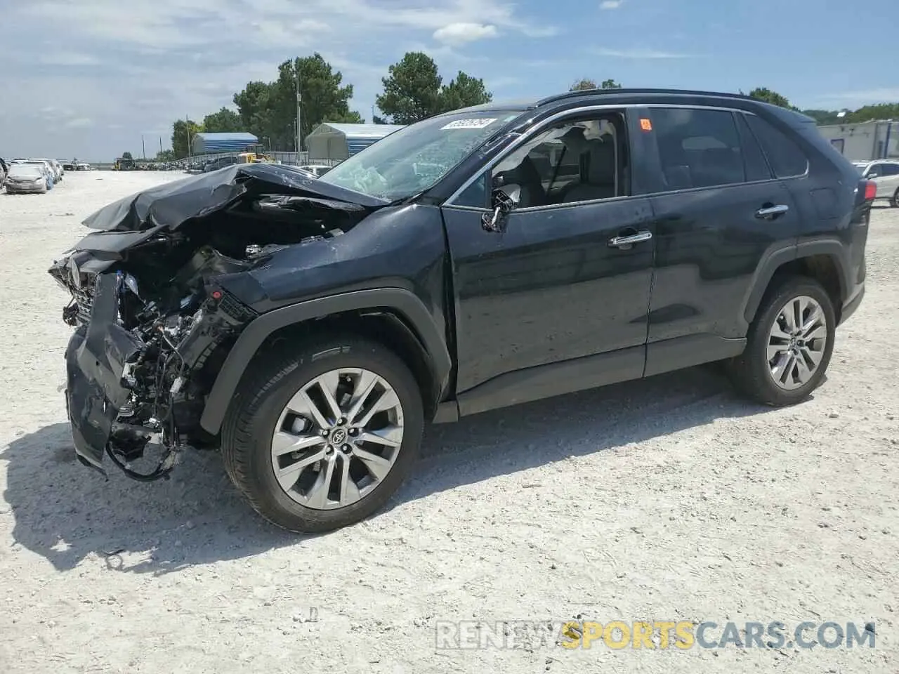 1 Photograph of a damaged car 2T3N1RFVXRC452235 TOYOTA RAV4 2024