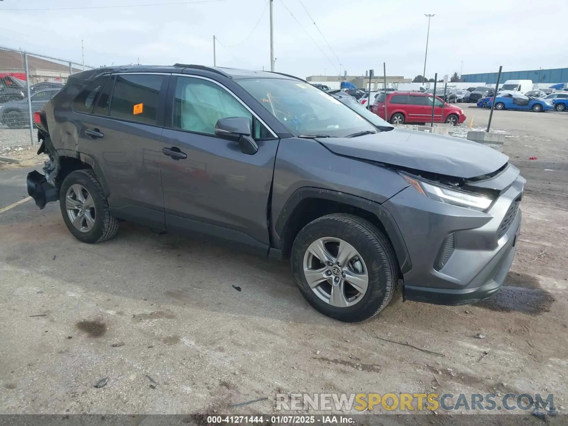 1 Photograph of a damaged car 2T3P1RFV0RC419561 TOYOTA RAV4 2024