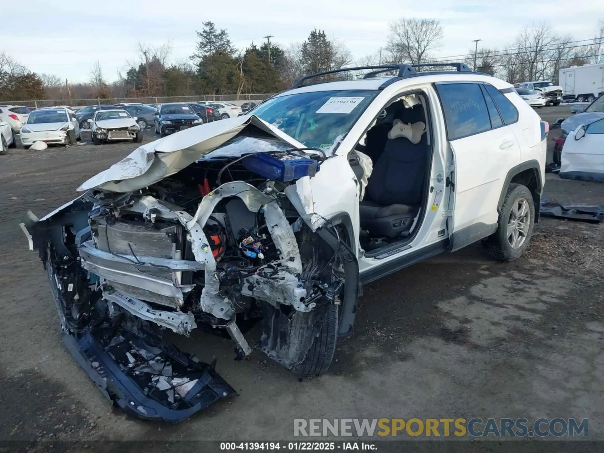 2 Photograph of a damaged car 2T3P1RFV0RC447702 TOYOTA RAV4 2024