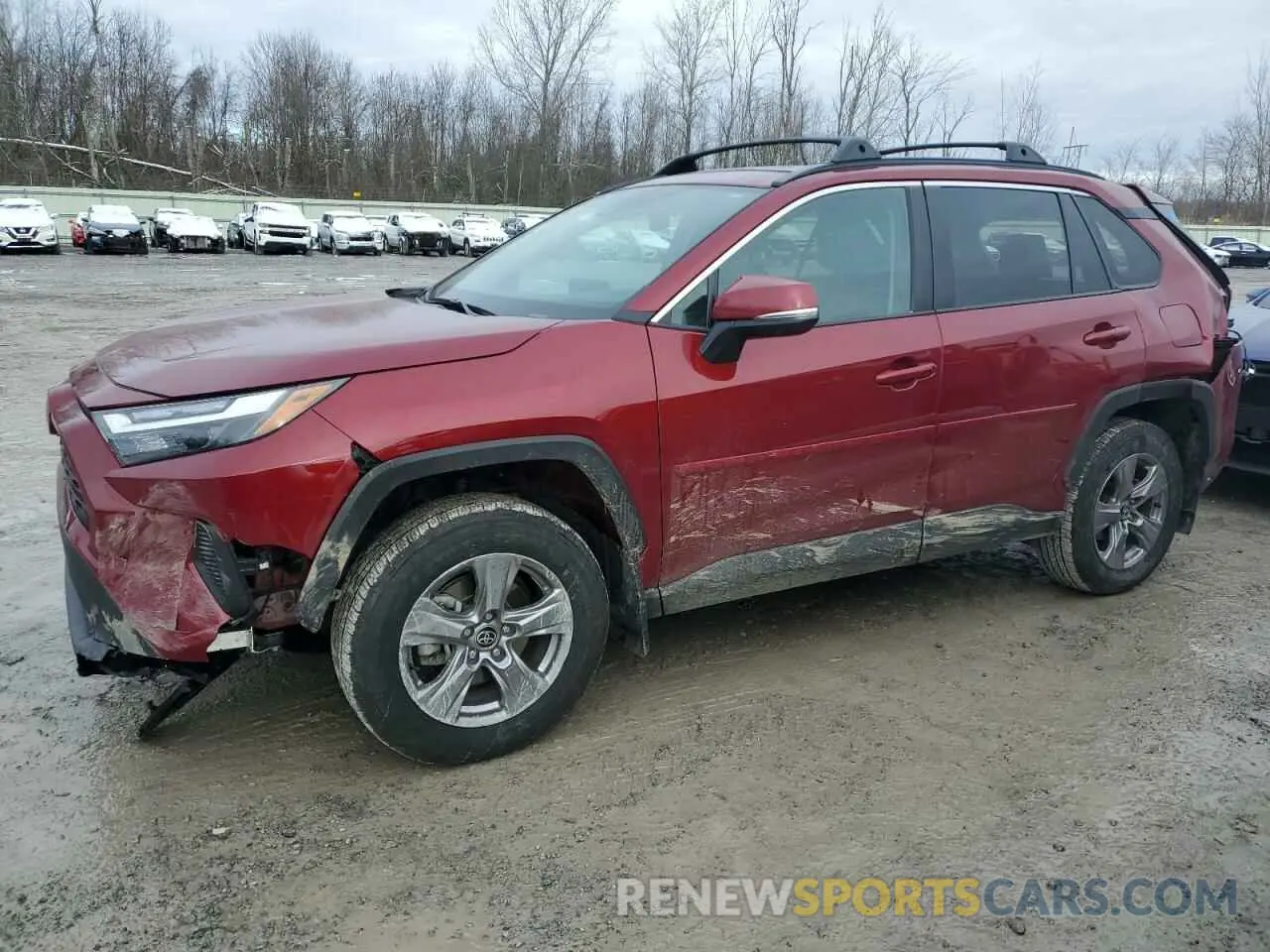 1 Photograph of a damaged car 2T3P1RFV0RW427545 TOYOTA RAV4 2024