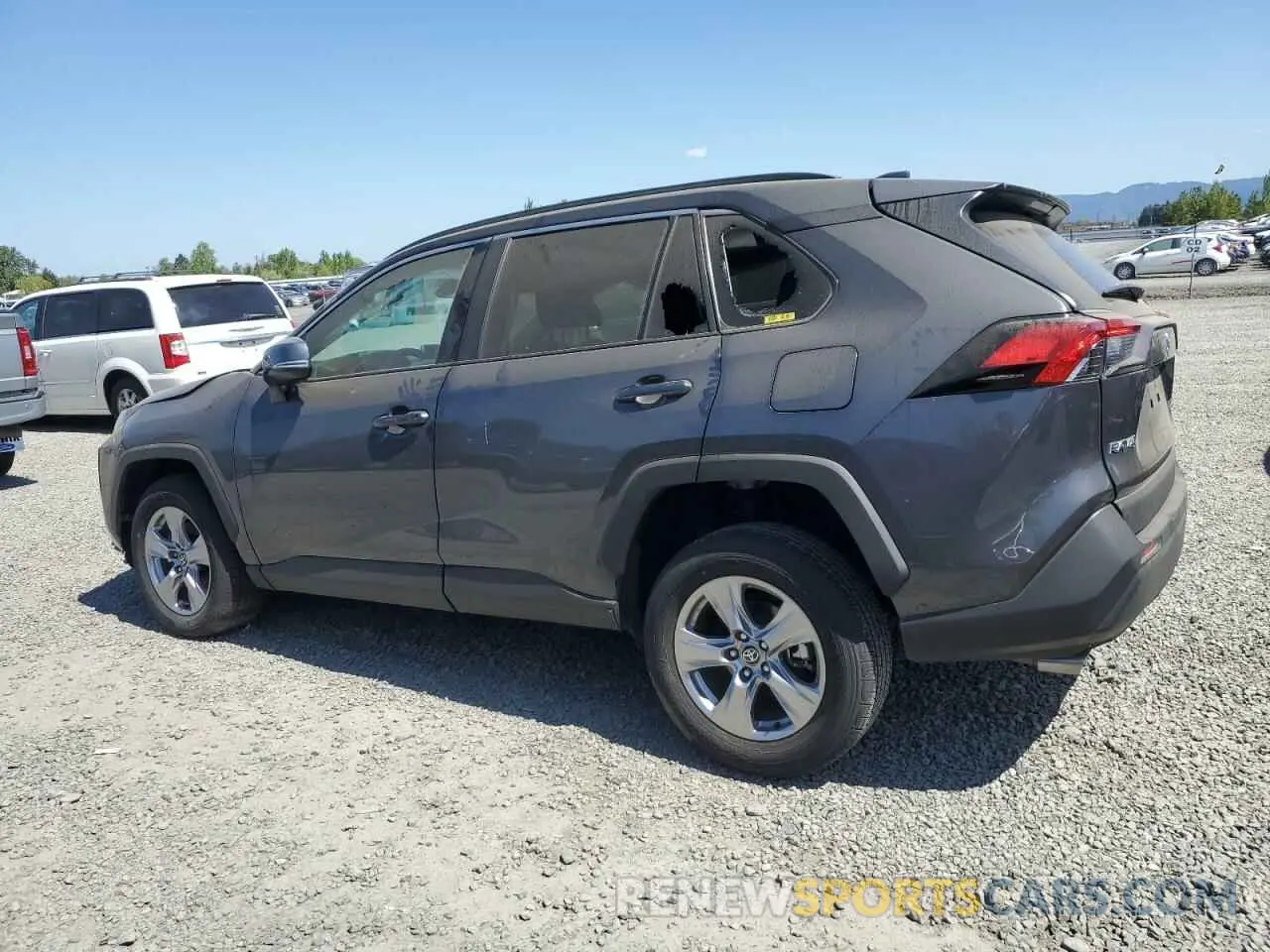 2 Фотография поврежденного автомобиля 2T3P1RFV0RW445253 TOYOTA RAV4 2024