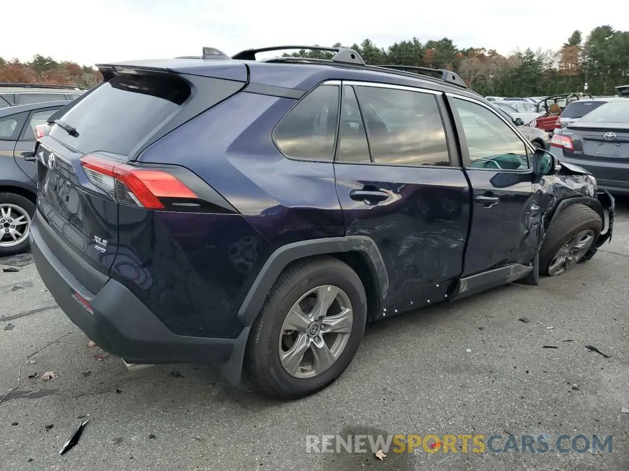 3 Photograph of a damaged car 2T3P1RFV0RW456172 TOYOTA RAV4 2024