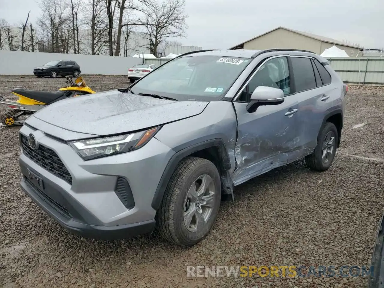 1 Photograph of a damaged car 2T3P1RFV0RW462621 TOYOTA RAV4 2024