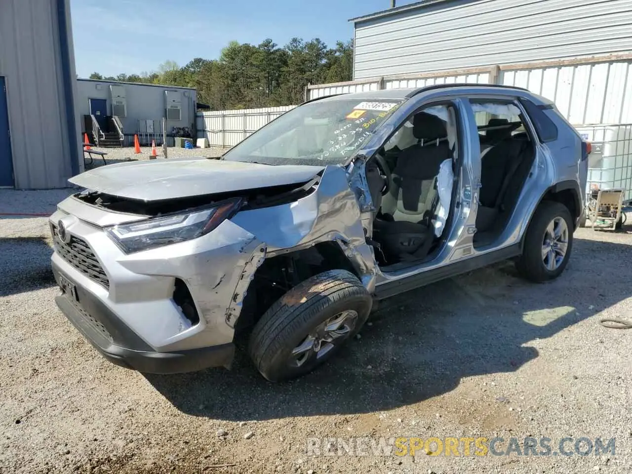 1 Photograph of a damaged car 2T3P1RFV1RC432884 TOYOTA RAV4 2024
