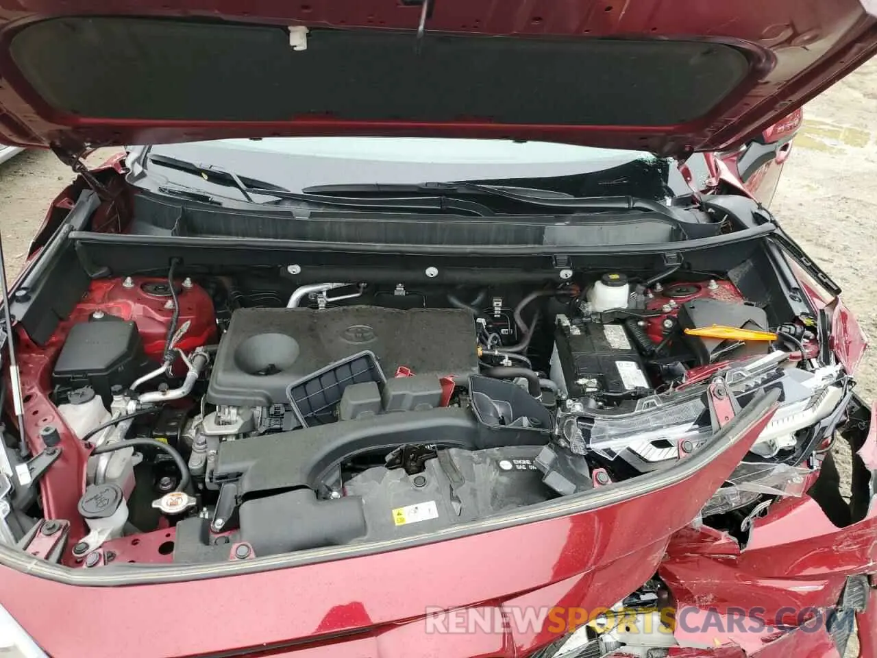 12 Фотография поврежденного автомобиля 2T3P1RFV1RW422211 TOYOTA RAV4 2024