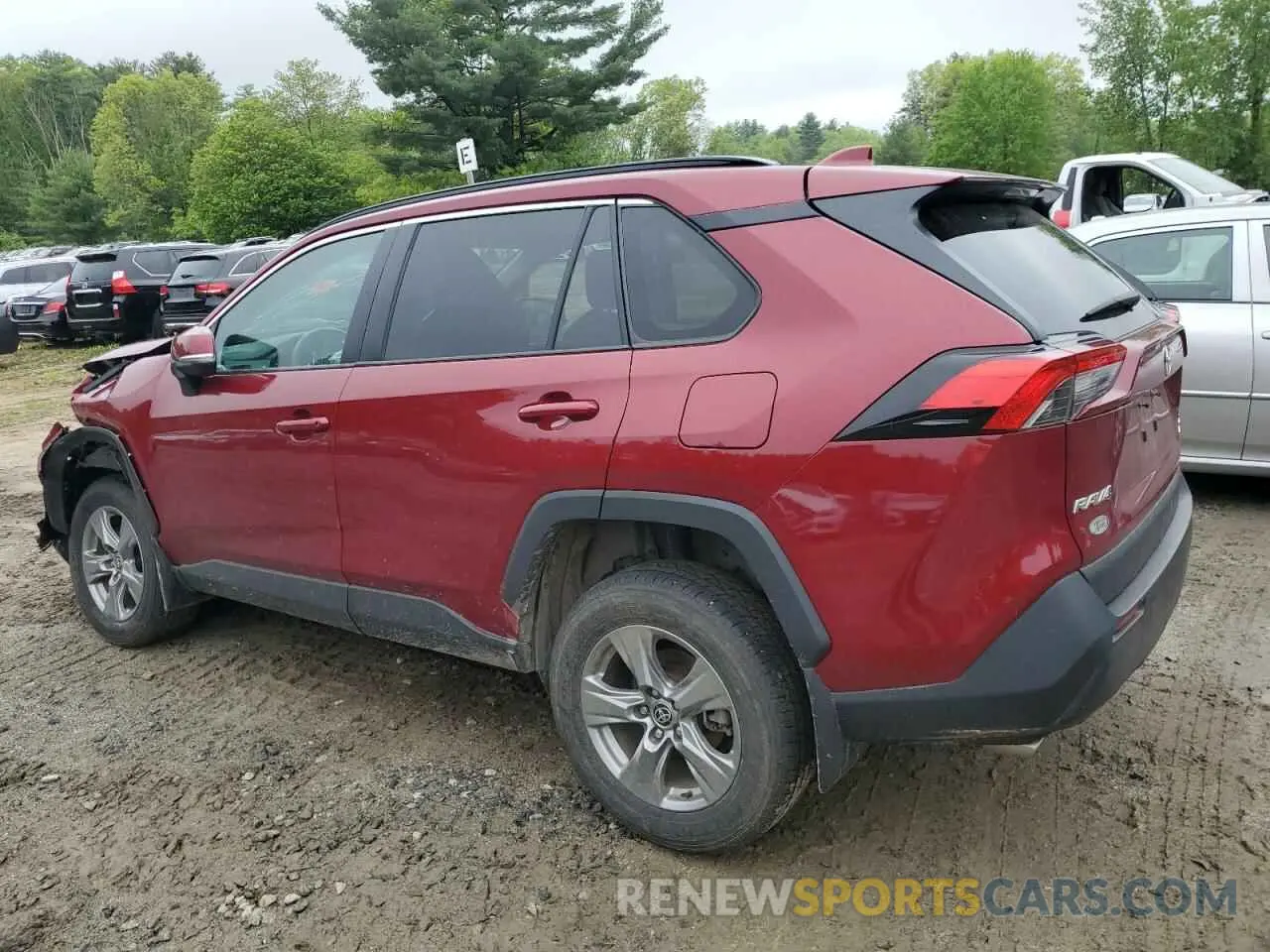 2 Фотография поврежденного автомобиля 2T3P1RFV1RW422211 TOYOTA RAV4 2024