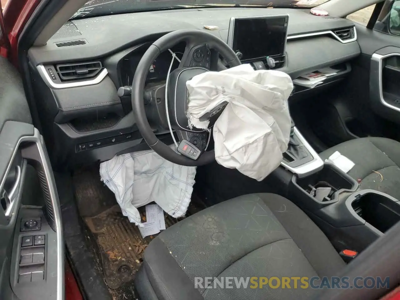 8 Фотография поврежденного автомобиля 2T3P1RFV1RW422211 TOYOTA RAV4 2024