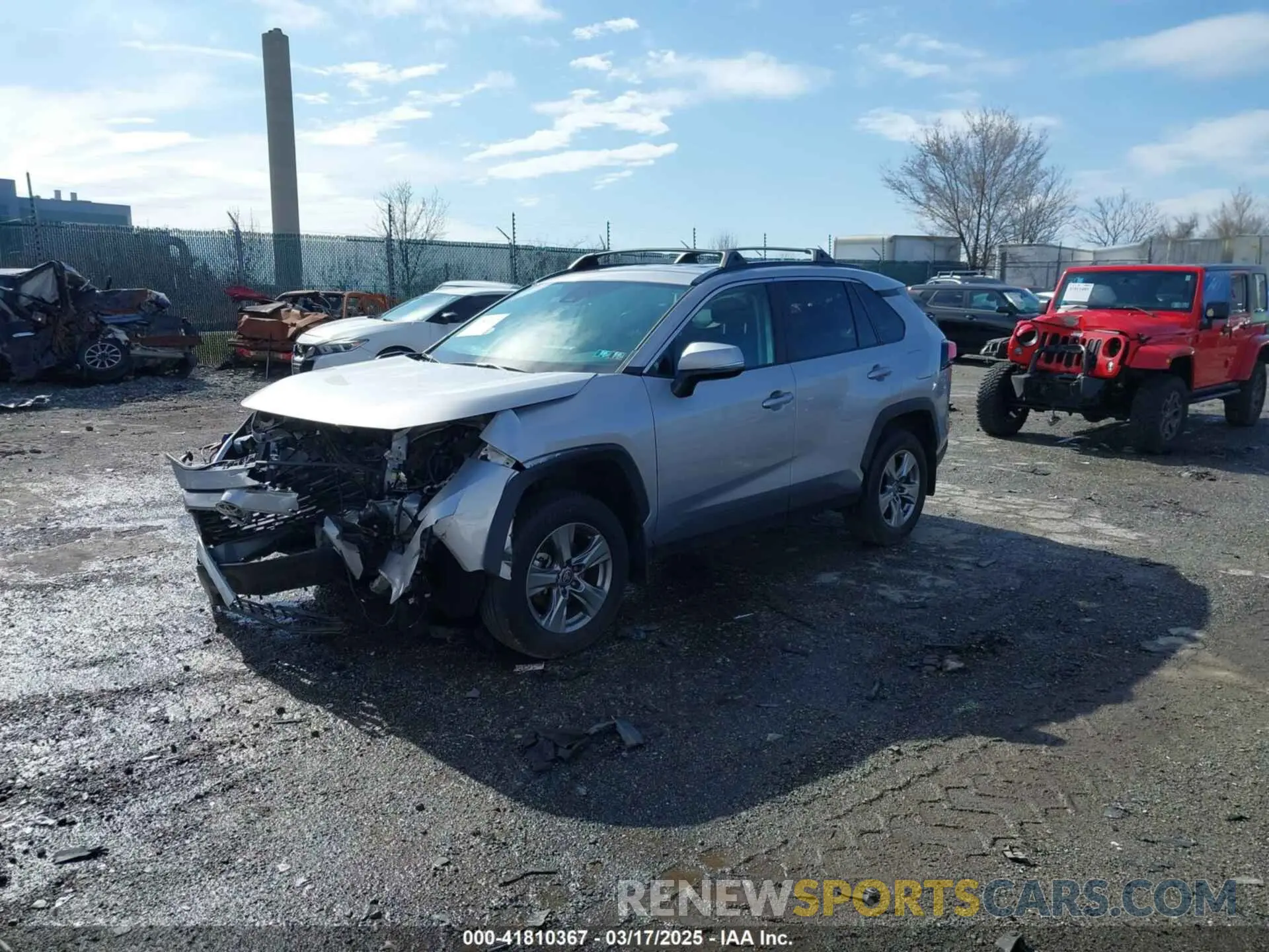 2 Photograph of a damaged car 2T3P1RFV2RC475310 TOYOTA RAV4 2024