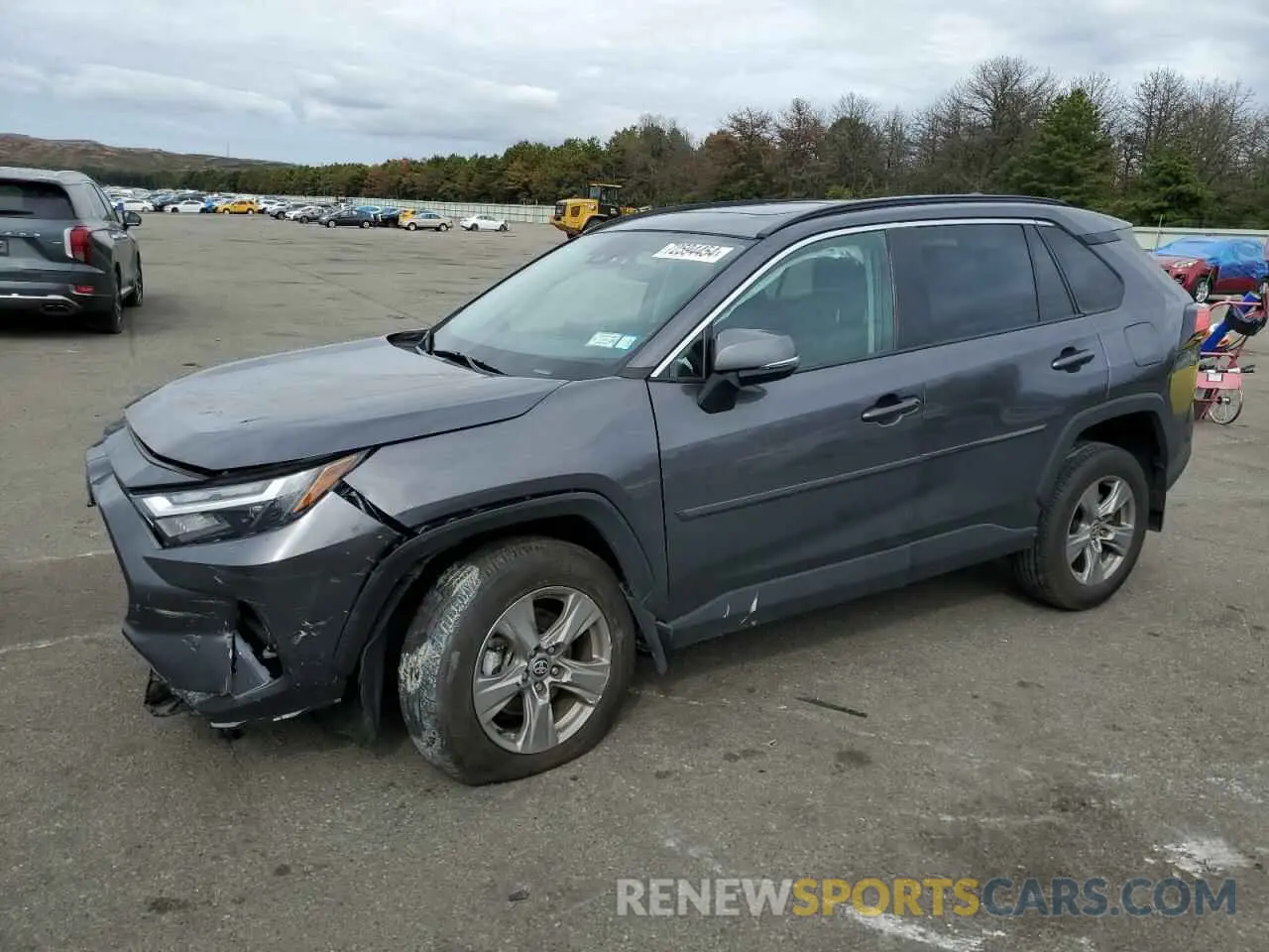 1 Photograph of a damaged car 2T3P1RFV4RC408885 TOYOTA RAV4 2024
