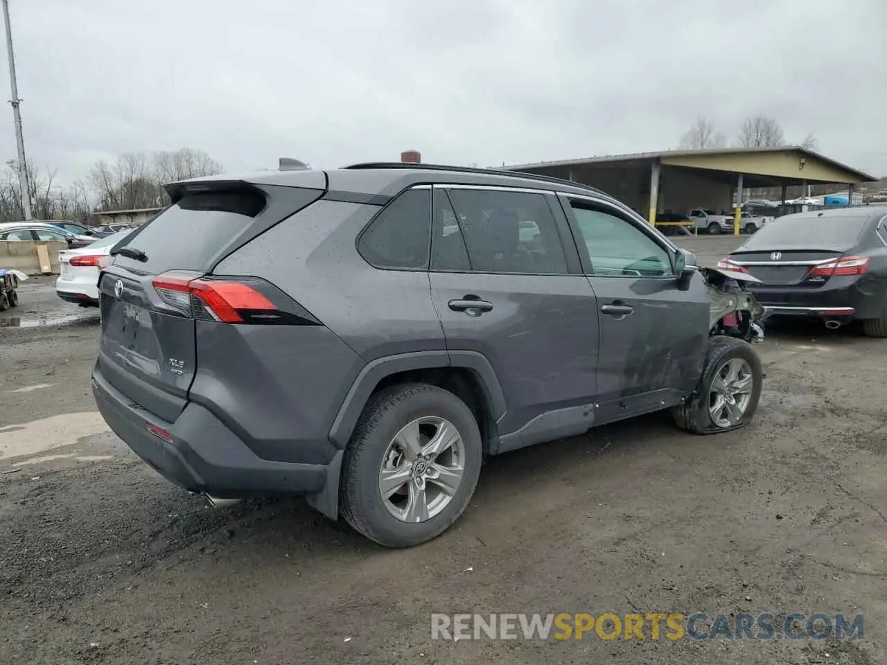 3 Фотография поврежденного автомобиля 2T3P1RFV4RC469850 TOYOTA RAV4 2024