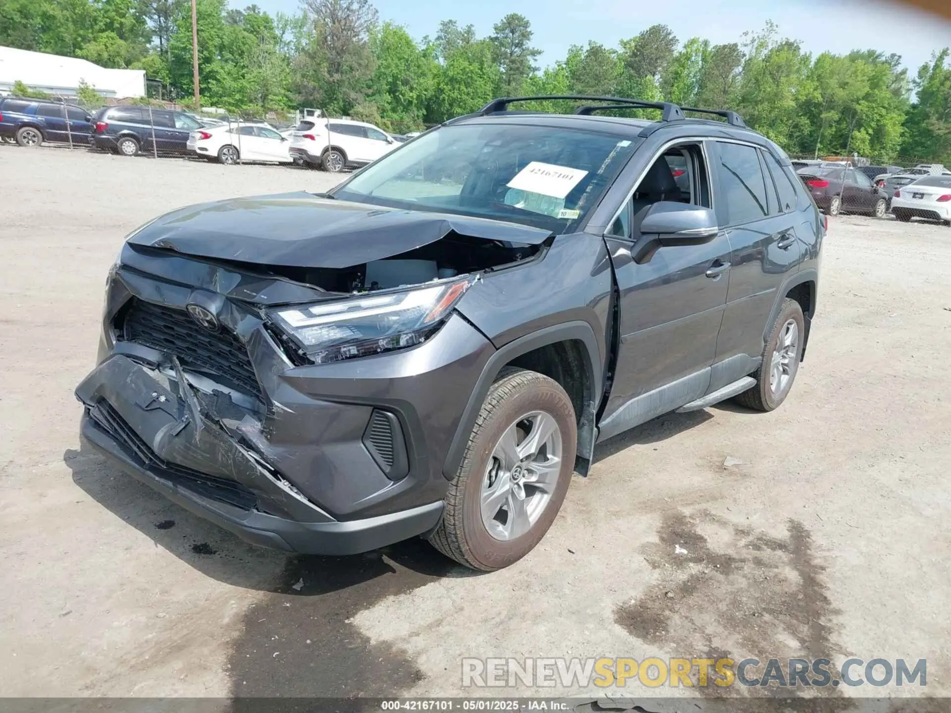 2 Фотография поврежденного автомобиля 2T3P1RFV4RC481948 TOYOTA RAV4 2024