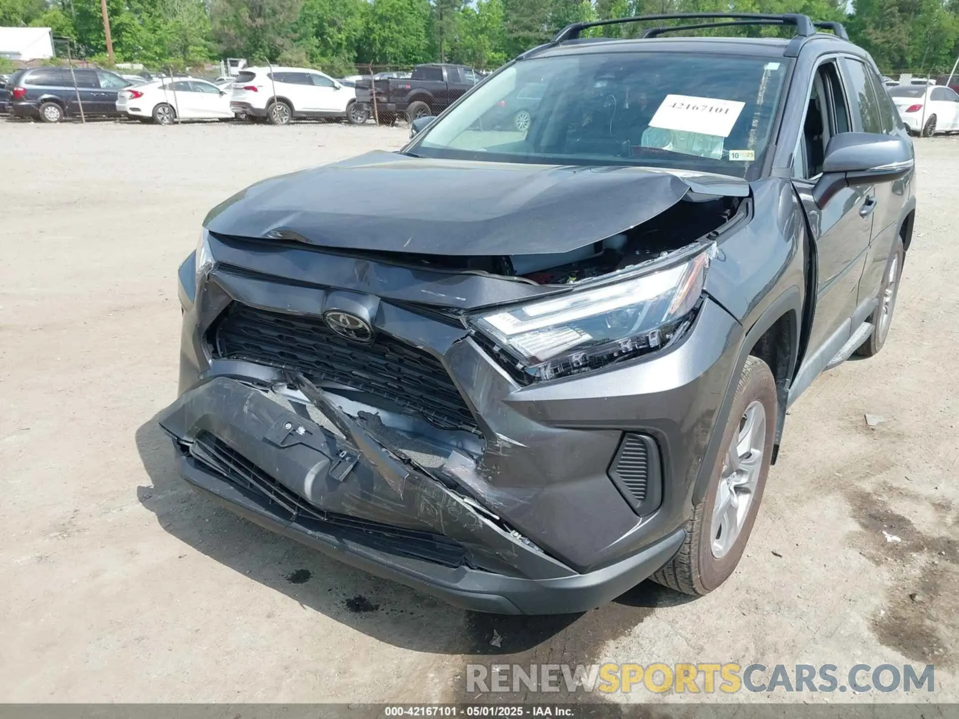 6 Фотография поврежденного автомобиля 2T3P1RFV4RC481948 TOYOTA RAV4 2024