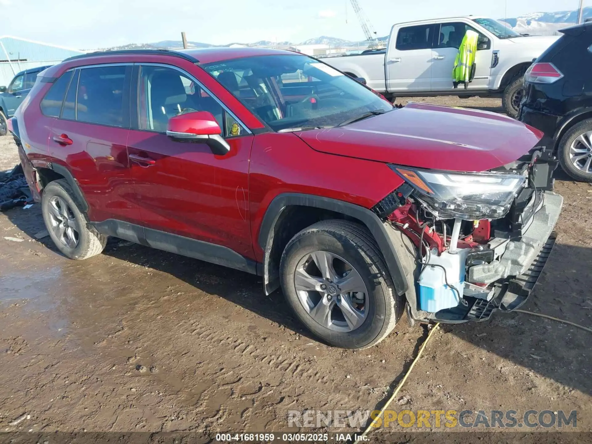 1 Photograph of a damaged car 2T3P1RFV4RW414913 TOYOTA RAV4 2024