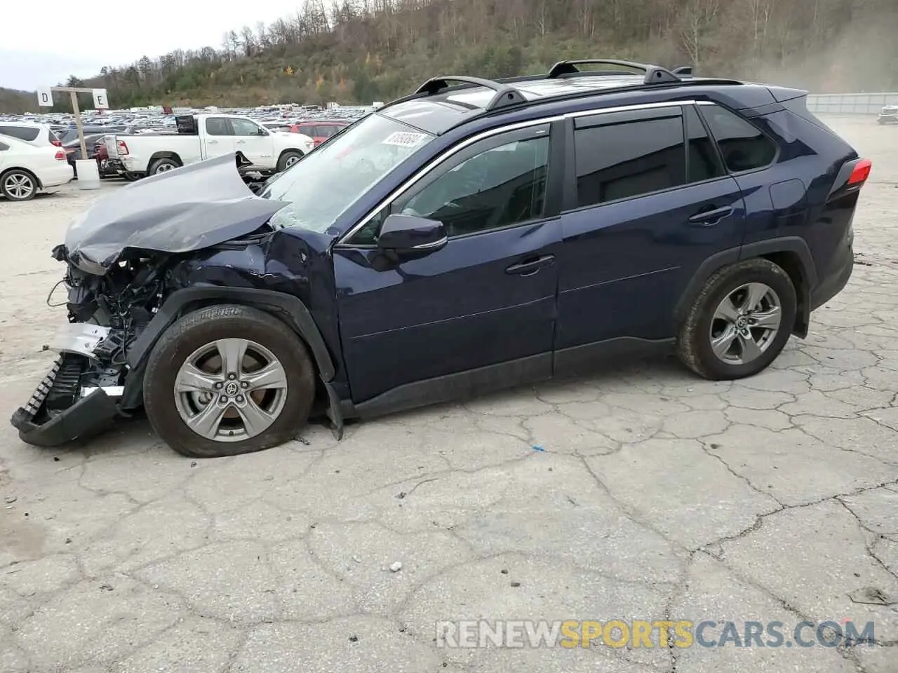 1 Photograph of a damaged car 2T3P1RFV4RW418914 TOYOTA RAV4 2024