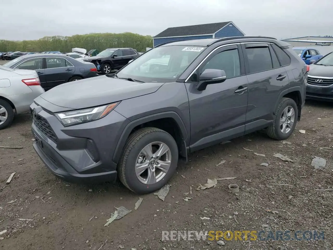 1 Photograph of a damaged car 2T3P1RFV5RC472952 TOYOTA RAV4 2024
