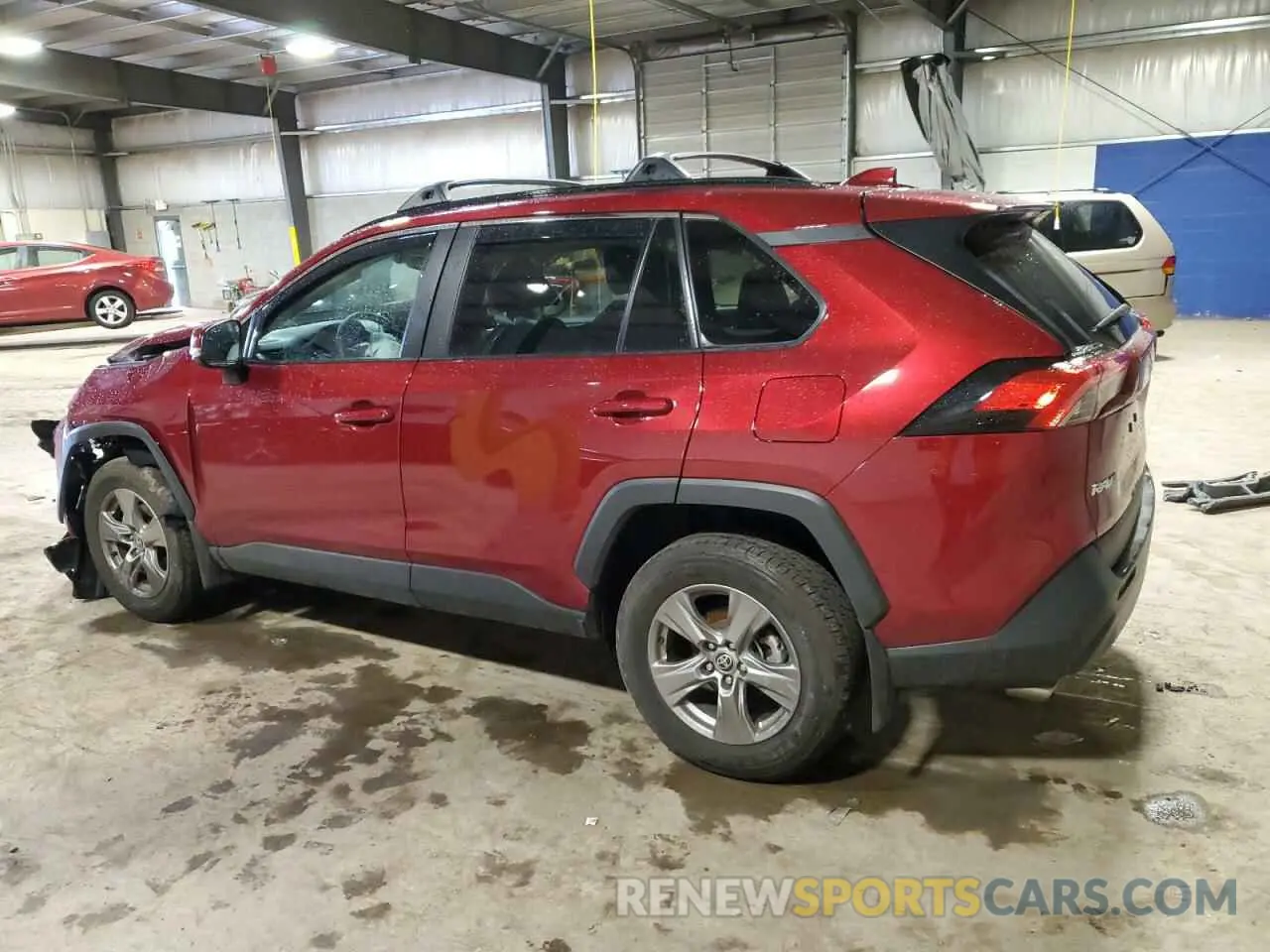 2 Photograph of a damaged car 2T3P1RFV5RW416539 TOYOTA RAV4 2024