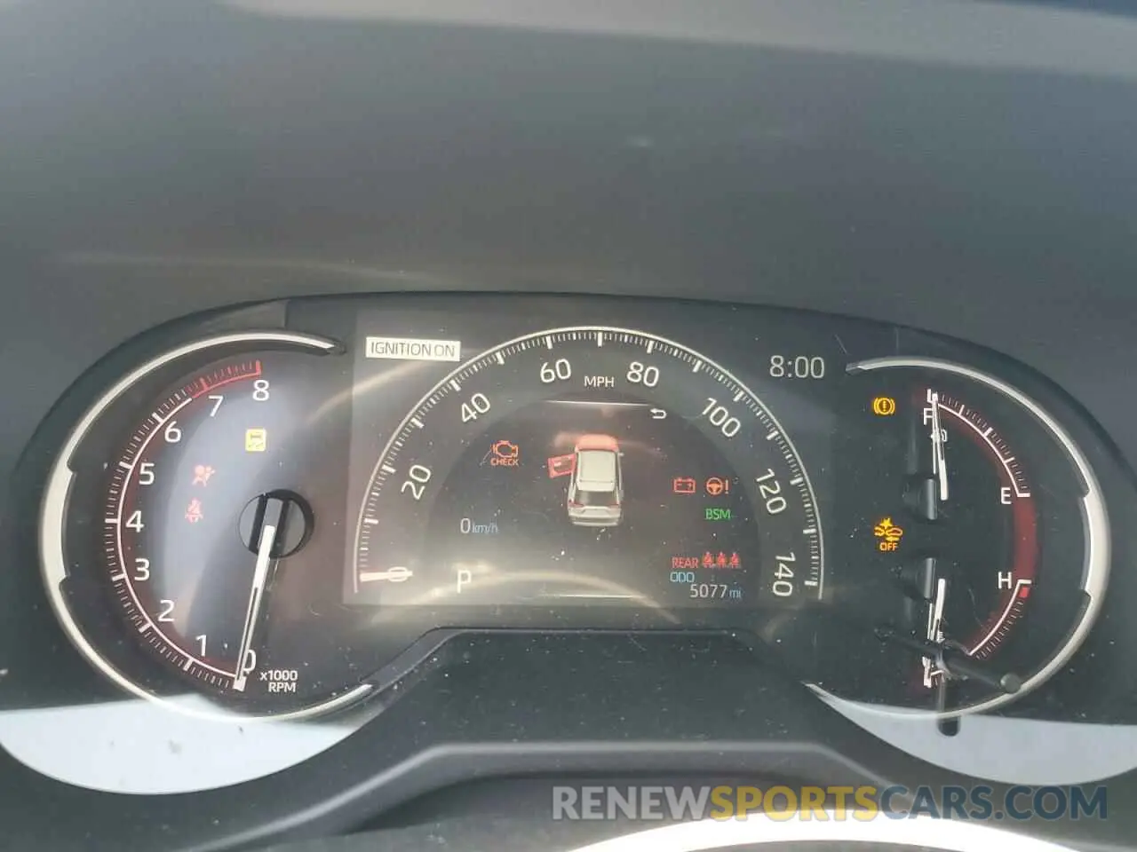 9 Фотография поврежденного автомобиля 2T3P1RFV5RW490480 TOYOTA RAV4 2024