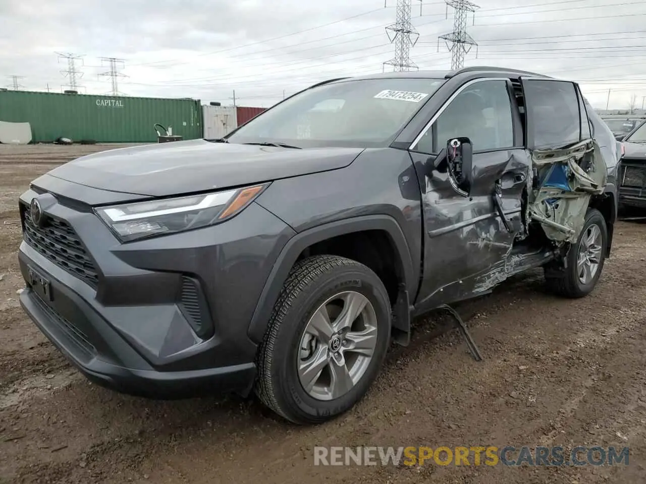 1 Photograph of a damaged car 2T3P1RFV6RW408918 TOYOTA RAV4 2024