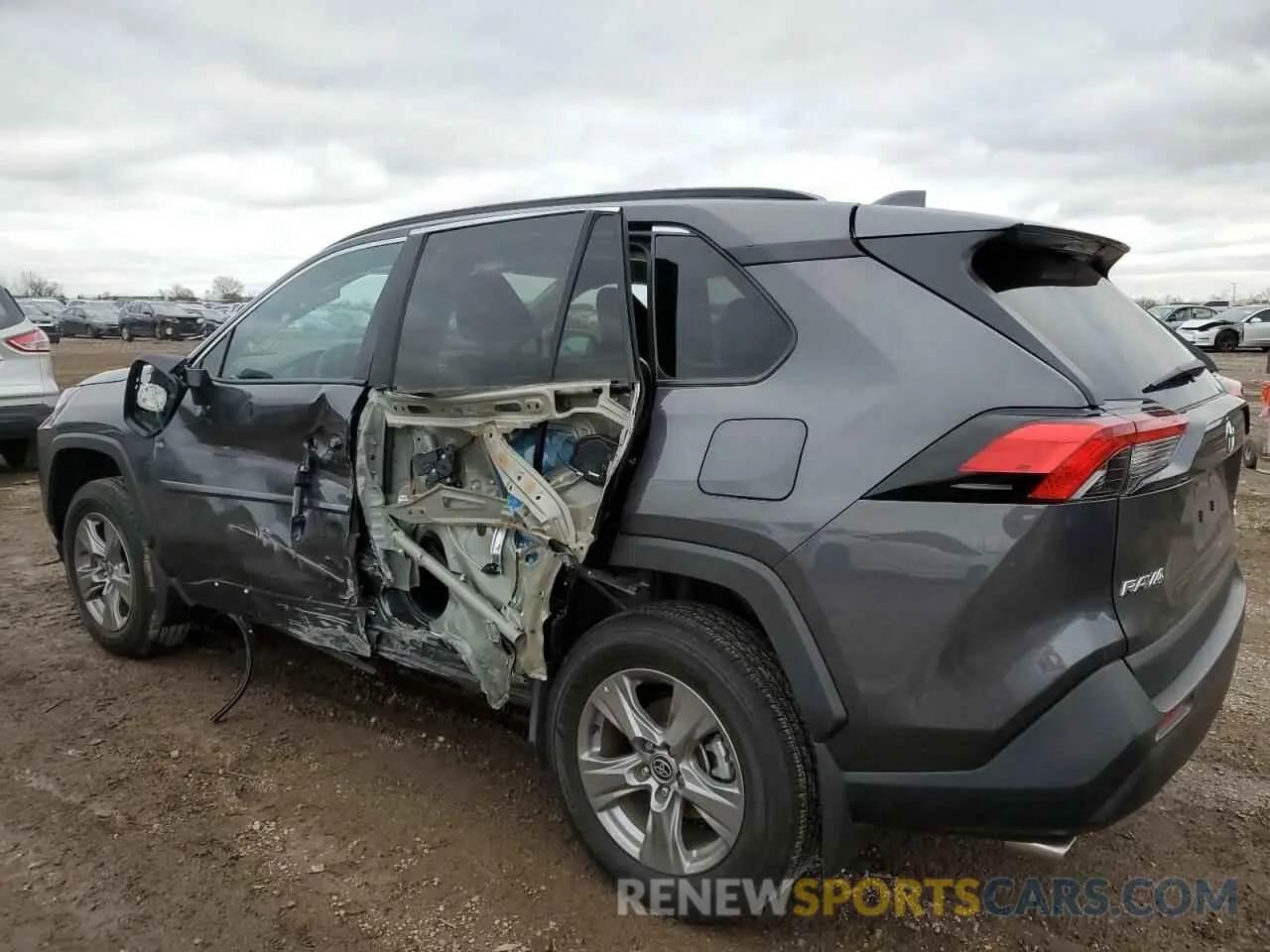 2 Фотография поврежденного автомобиля 2T3P1RFV6RW408918 TOYOTA RAV4 2024