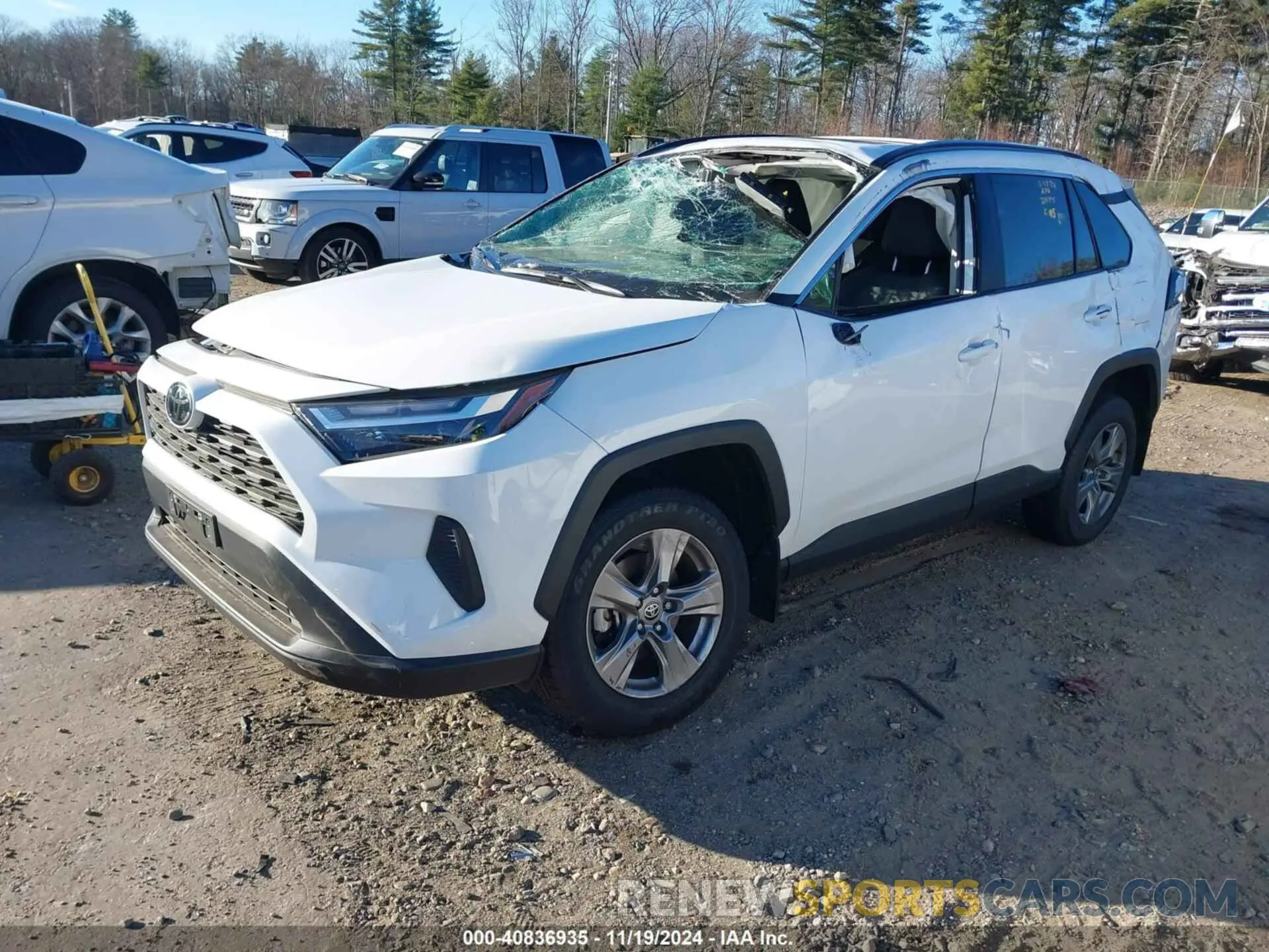 2 Photograph of a damaged car 2T3P1RFV7RC394481 TOYOTA RAV4 2024