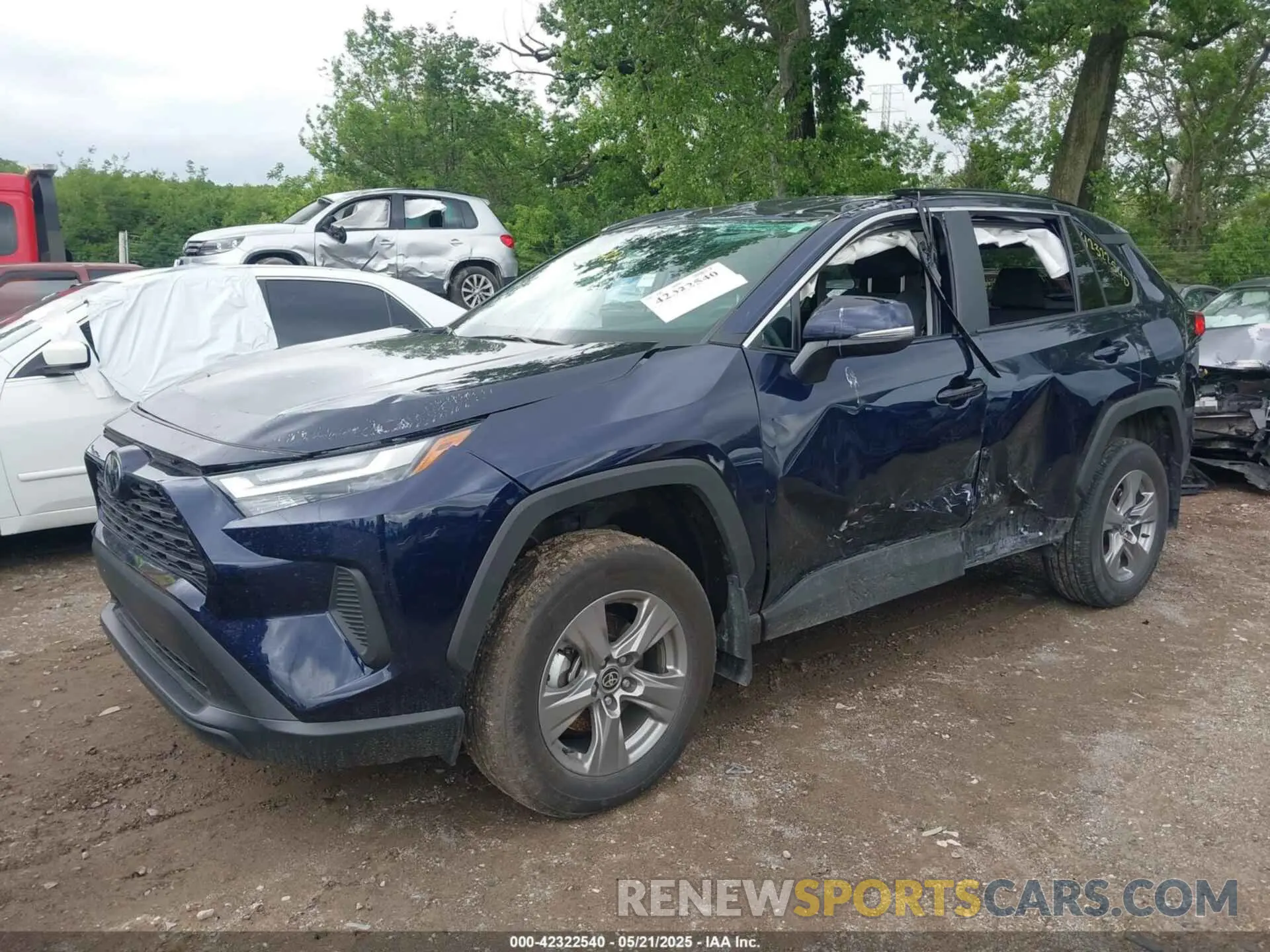 6 Фотография поврежденного автомобиля 2T3P1RFV7RW418440 TOYOTA RAV4 2024
