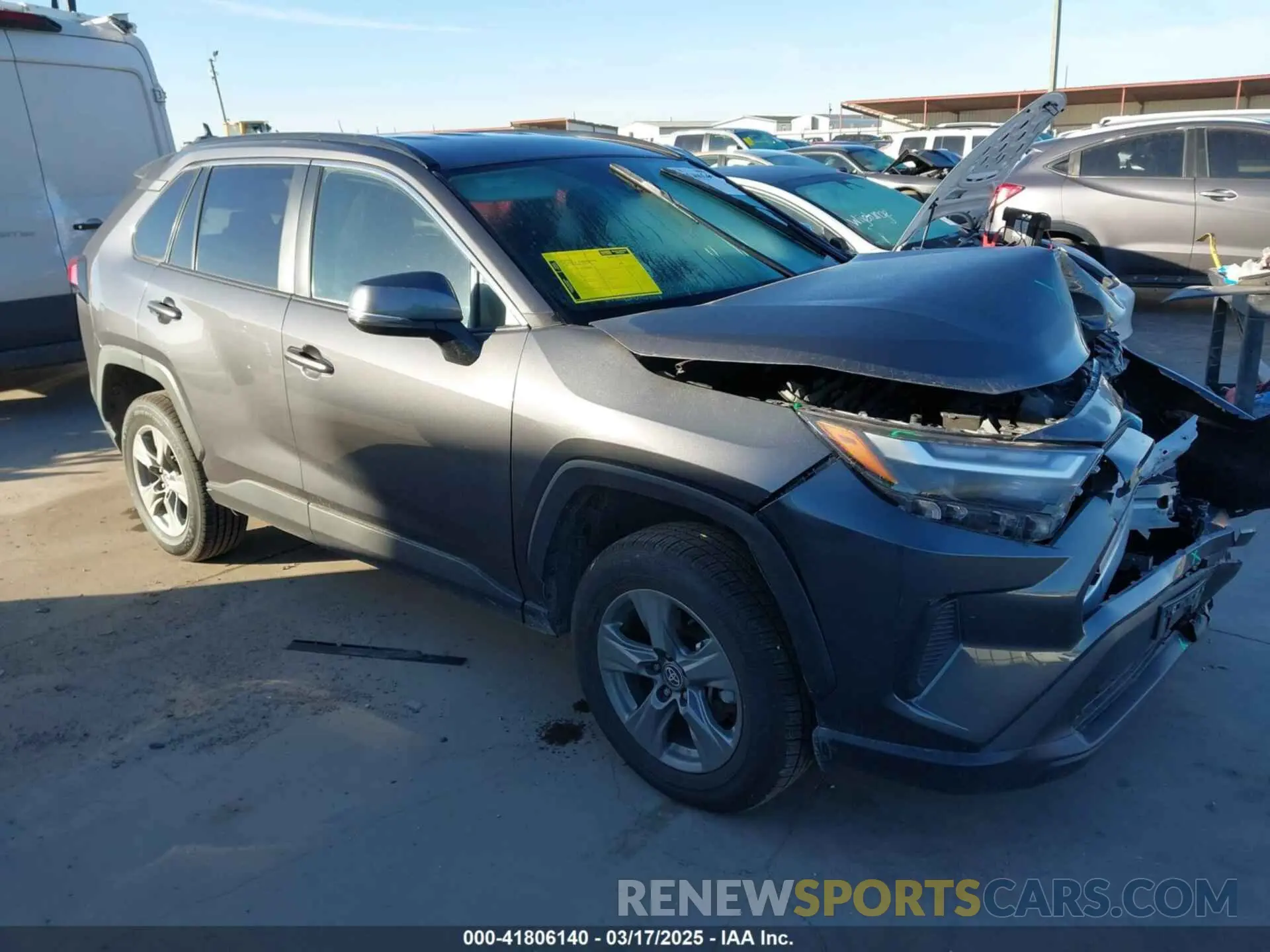 1 Photograph of a damaged car 2T3P1RFV7RW419815 TOYOTA RAV4 2024