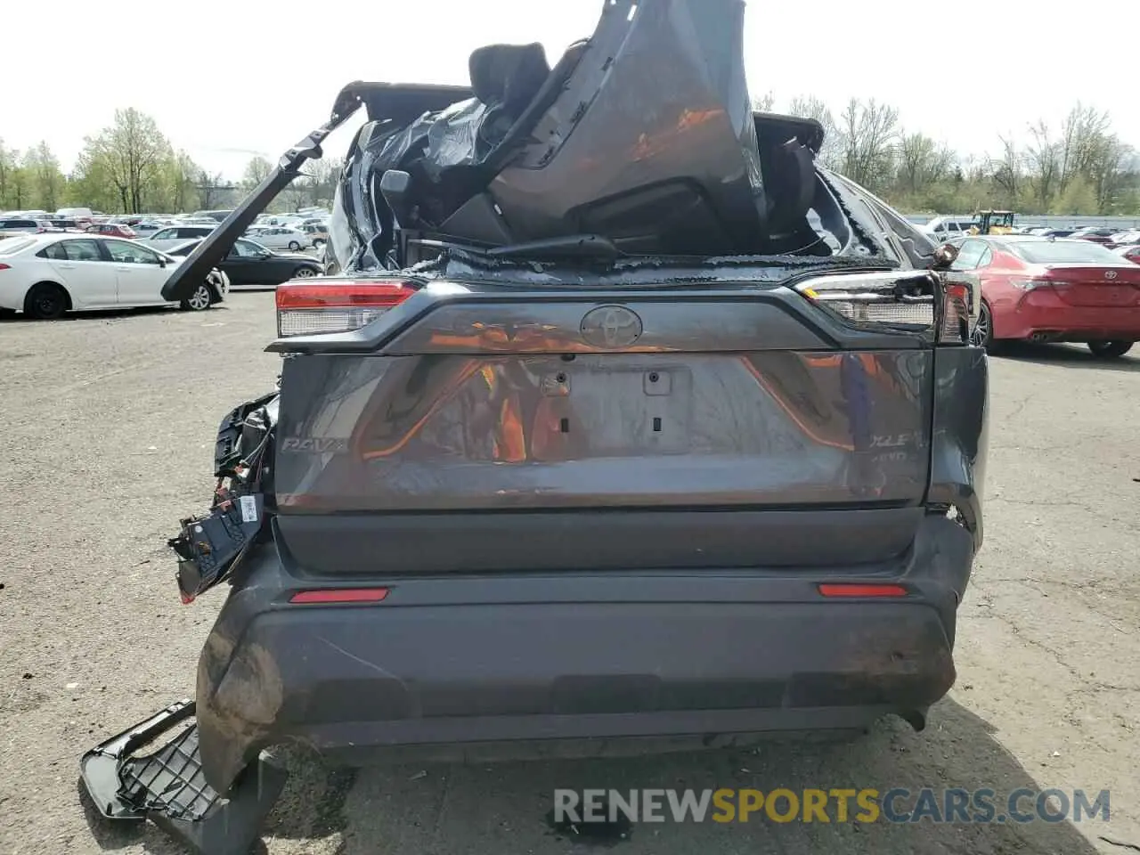 6 Фотография поврежденного автомобиля 2T3P1RFV8RC438326 TOYOTA RAV4 2024